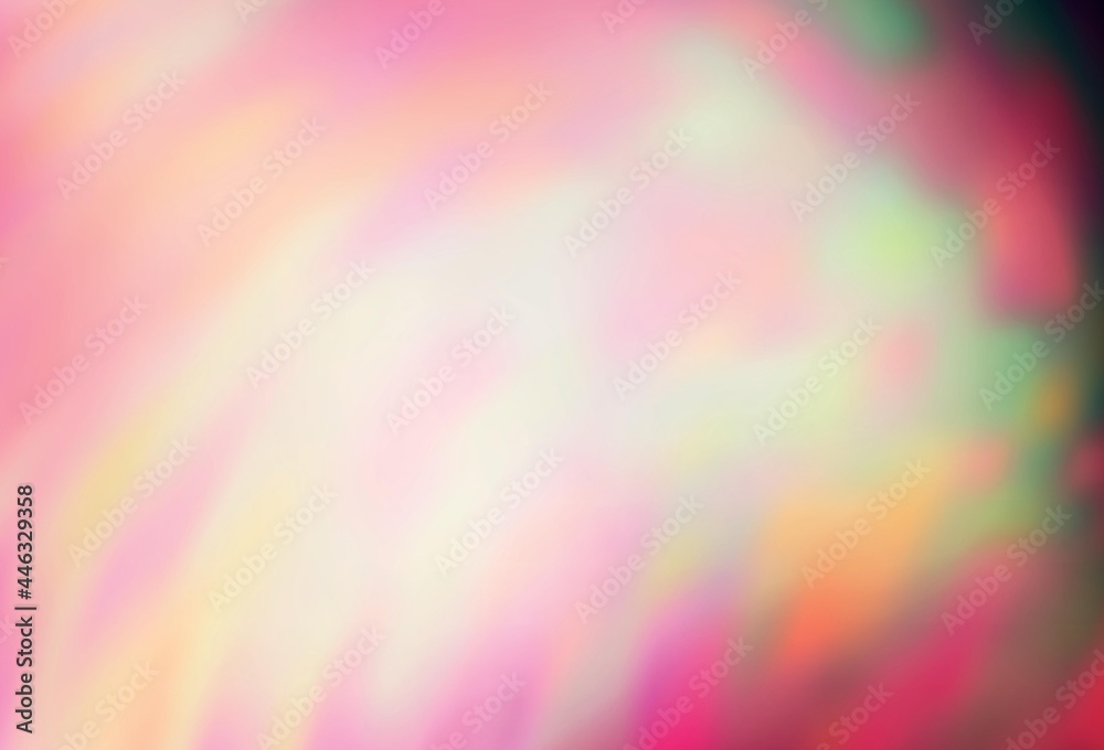 Obraz premium Light Pink, Yellow vector blurred bright pattern.
