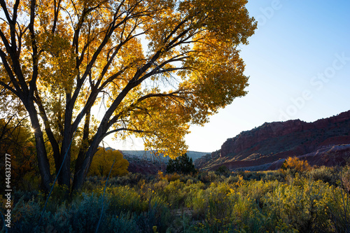 Paria, Utah in Autumn