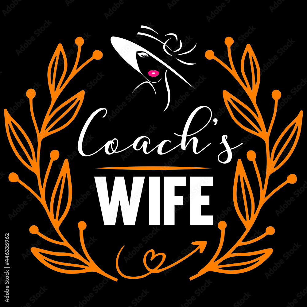 Obraz premium coach's wife