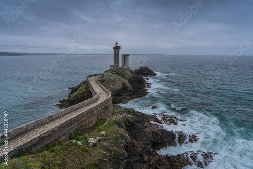 Phare du petit minou on the french atlantic coast. © roostler