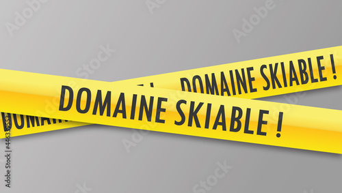 Logo domaine skiable.