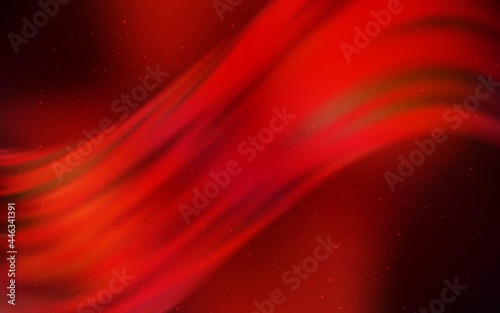 Dark Red vector texture with milky way stars.