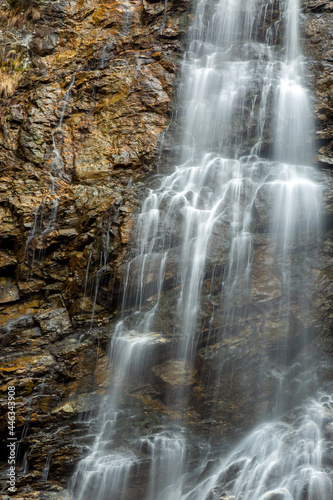 Scorus waterfall  Valcea county  Romania