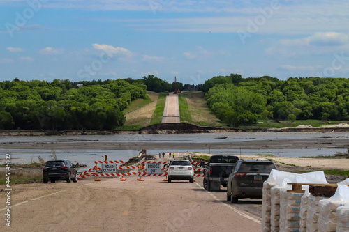 May 26, 2019 Spencer Dam Nebraska after the dam broke Boyd County and Holt County by 281 highway near Spencer Nebraska