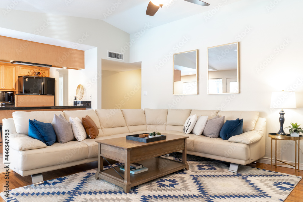 modern living room with sofa modern living room with sofa