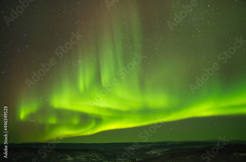 Fototapeta Naklejka Na Ścianę i Meble -  The Northern Lights Are On in Alaska!