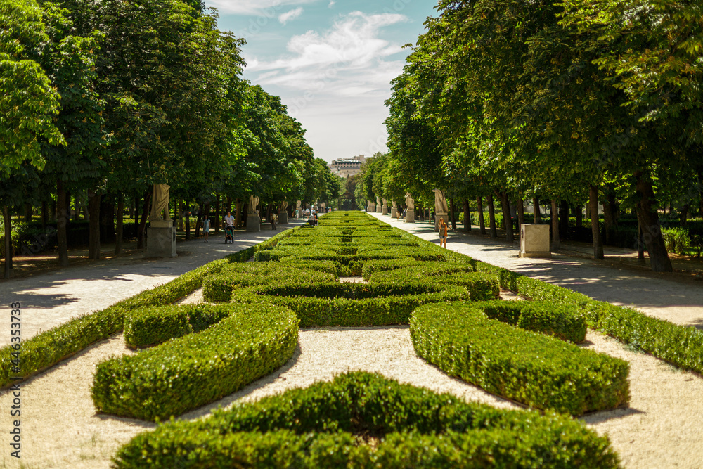 스페인 마드리드 공원 풍경