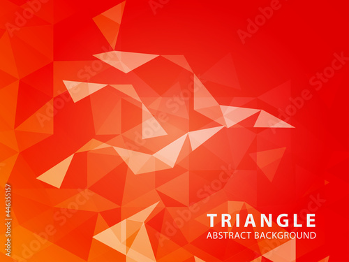 Vector of modern abstract triangular background - Vector