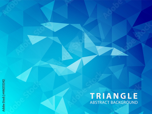 Vector of modern abstract triangular background - Vector