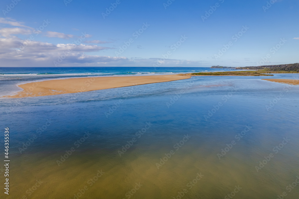 A cloud covered winters morning at Tuross Head