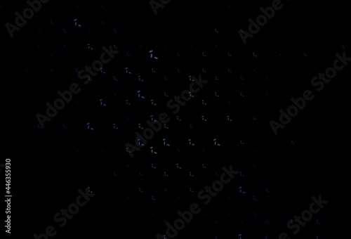 Dark Blue, Yellow vector template with repeated sticks.