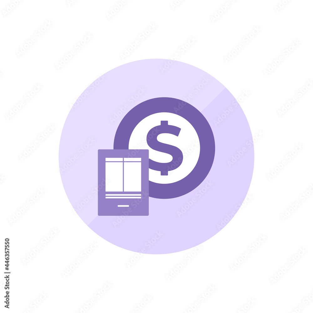 financial report icon concept. illustration of coins and financial files or documents. money. flat cartoon style. vector element design financial report icon concept. illustration of coins and financial files or documents. money. flat cartoon style. vector element design