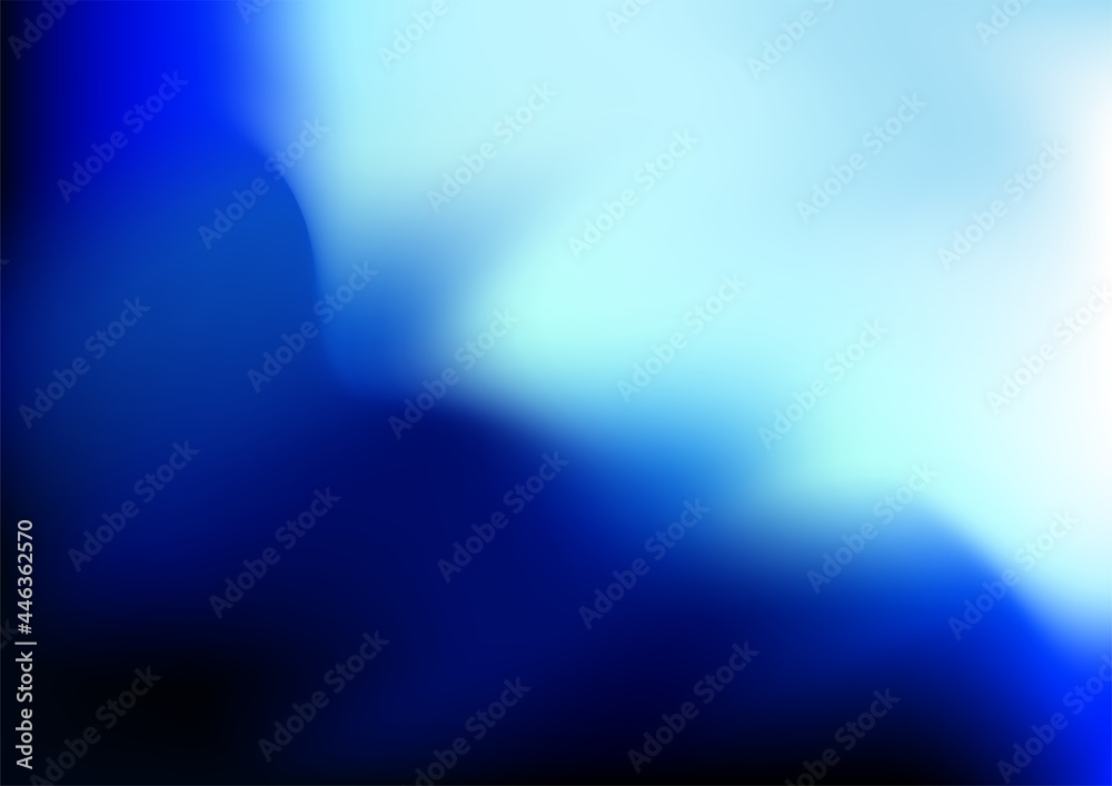Blue Abstract Gradient Background, Vector