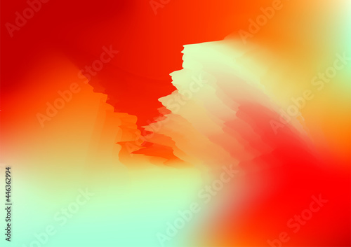 Vivid Abstract Gradient Background, Vector