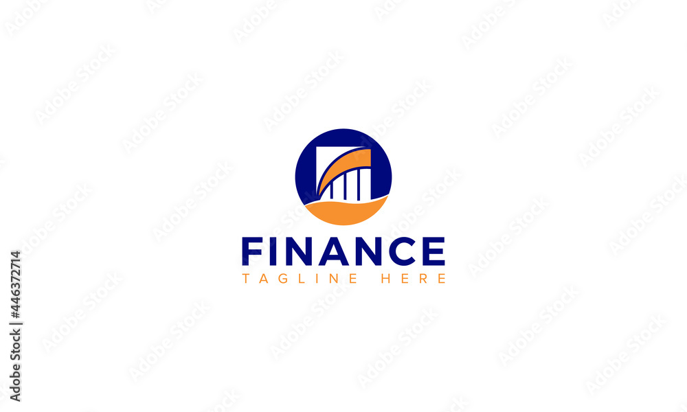 Finance Business Stock Exchange Logo Vector Template Finance Business Stock Exchange Logo Vector Template