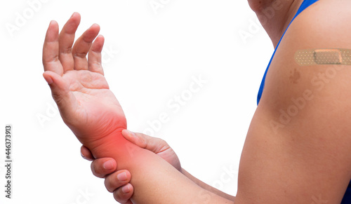 Quadro su tela Guillain Barre Syndrome,  common numbness after being vaccinated against Covid-19