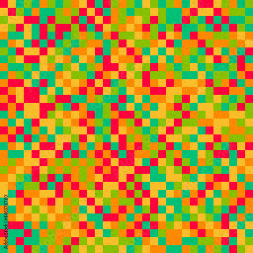 Abstract Geometric Pattern generative computational art illustration