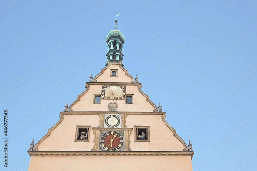 Fototapeta premium rothenburg clock tower