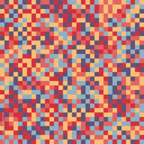 Abstract Geometric Pattern generative computational art illustration