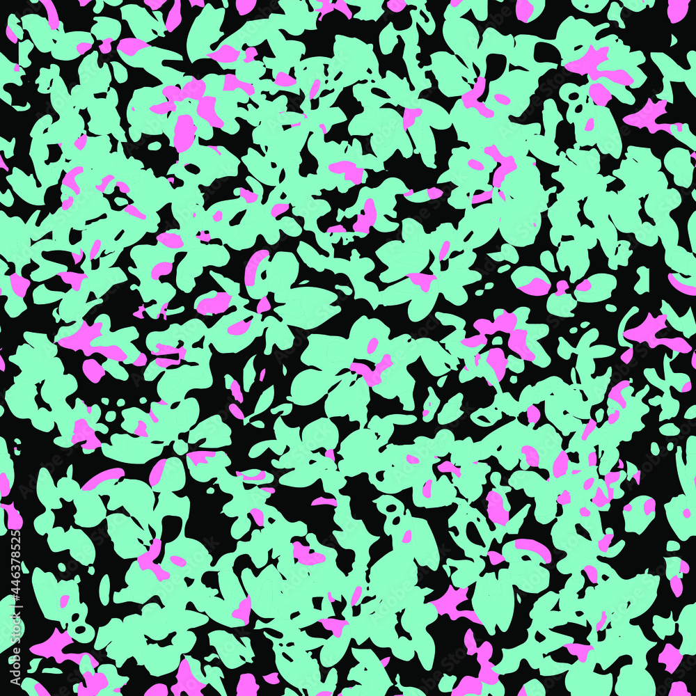 Floral print. Seamless pattern tile. Abstract. Floral print. Seamless pattern tile. Abstract.