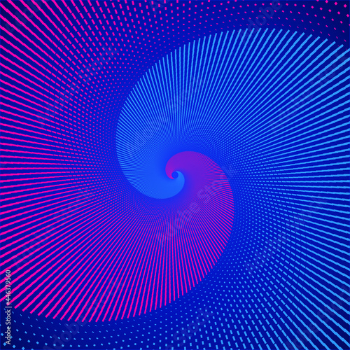 Abstract Lines Made of Geometric Patterns, Auxiliary Graphic Element, Creative Linear Shapes. Graphic shapes designed for use in designs. Background circular line shapes. Beautiful geometric