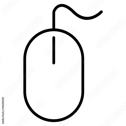 mouse line icon