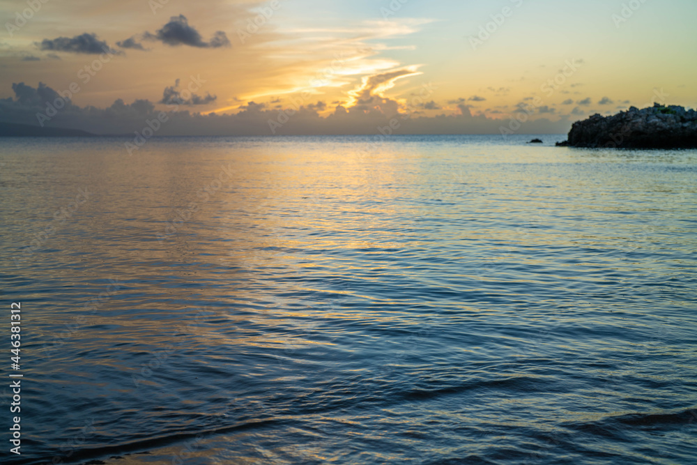 Obraz premium 沖縄県石垣島の海がある風景 Ishigaki Okinawa