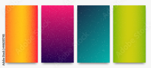 Abstract gradient geometric background of squares