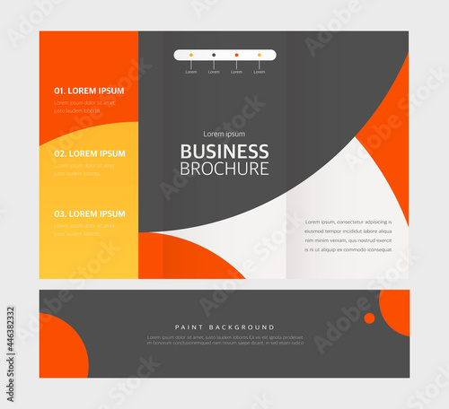 Highly utilized business three-stage leaflet