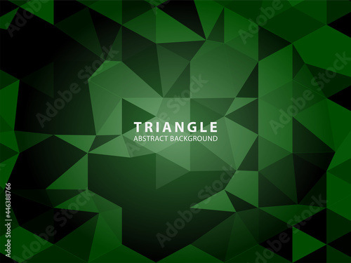 Vector of modern abstract triangular background - Vector