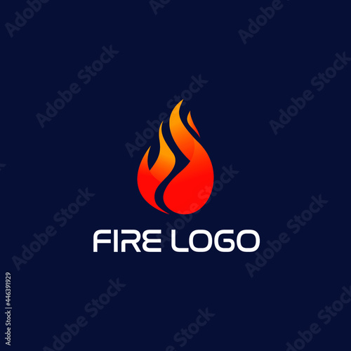 Creative fire Logo Design - fire Logo Design Vector - Awesome fire Icon Template