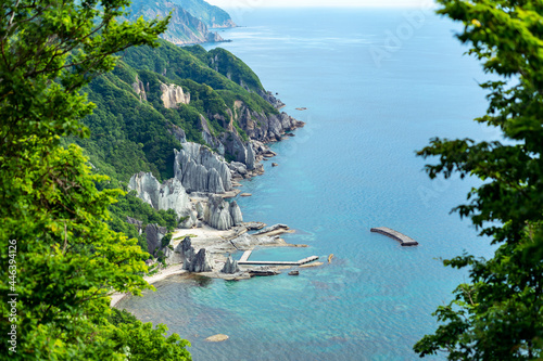 【青森県下北半島佐井村】仏ヶ浦は極楽浄土の景観 photo