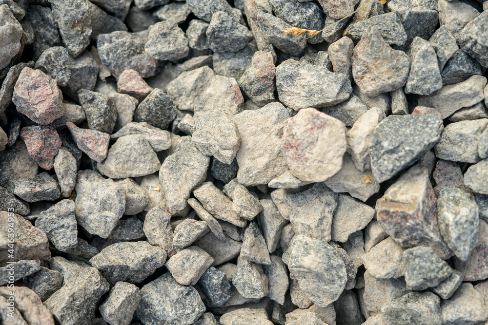 Granite gravel texture. White pebbles stone background,landscape concept pattern Granite gravel texture. White pebbles stone background,landscape concept pattern