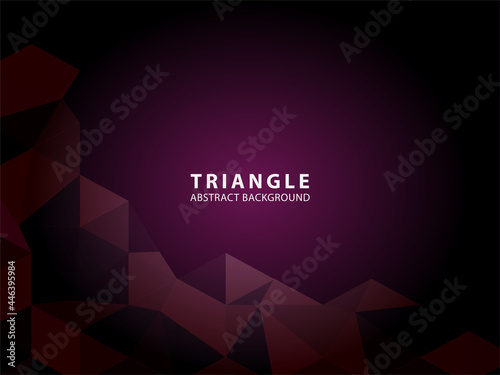 Vector of modern abstract triangular background - Vector