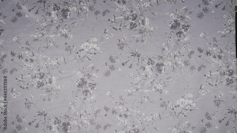 grey pattern flowers on fabric grey pattern flowers on fabric