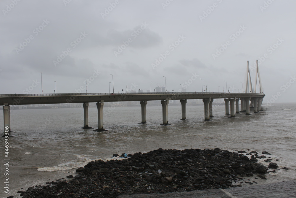 Bandra Worli Sealink Bridge in Mumbai