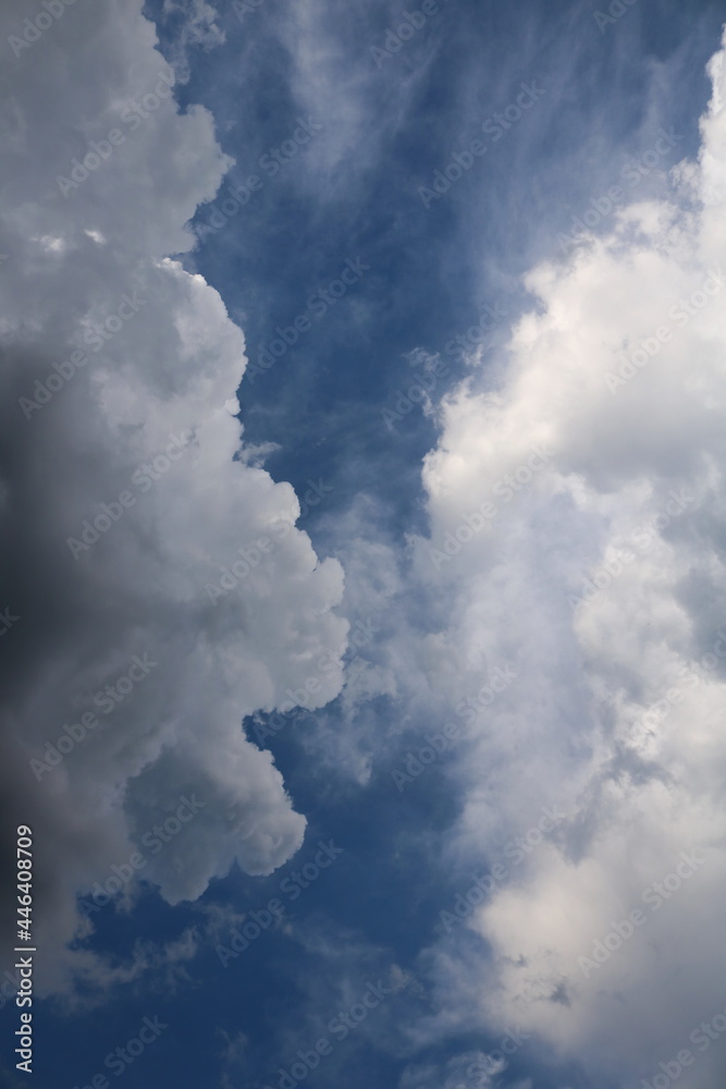 Dark sky and dramatic black cloud before rain
Dark sky and dramatic black cloud before rain