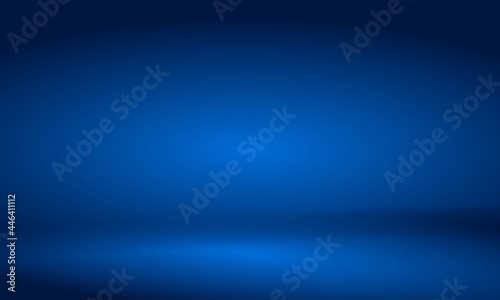 Dark Blue room. background 3d illustration 