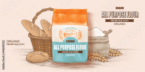All-purpose flour pack banner ad