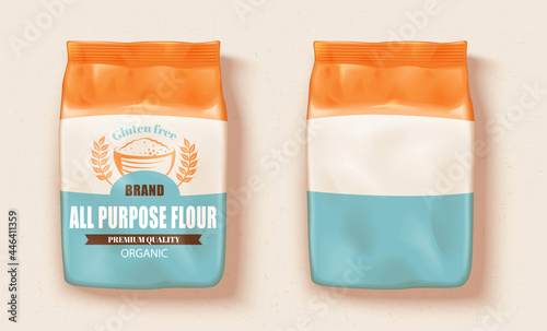 All purpose flour package design