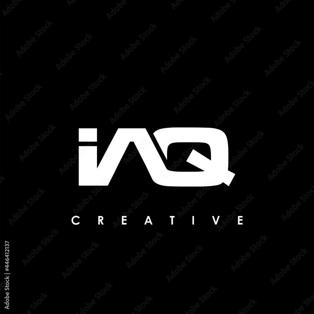 IAQ Letter Initial Logo Design Template Vector Illustration IAQ Letter Initial Logo Design Template Vector Illustration