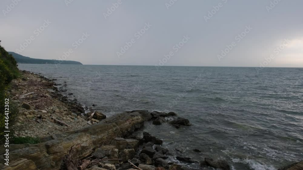 Black Sea before a thunderstorm Black Sea before a thunderstorm