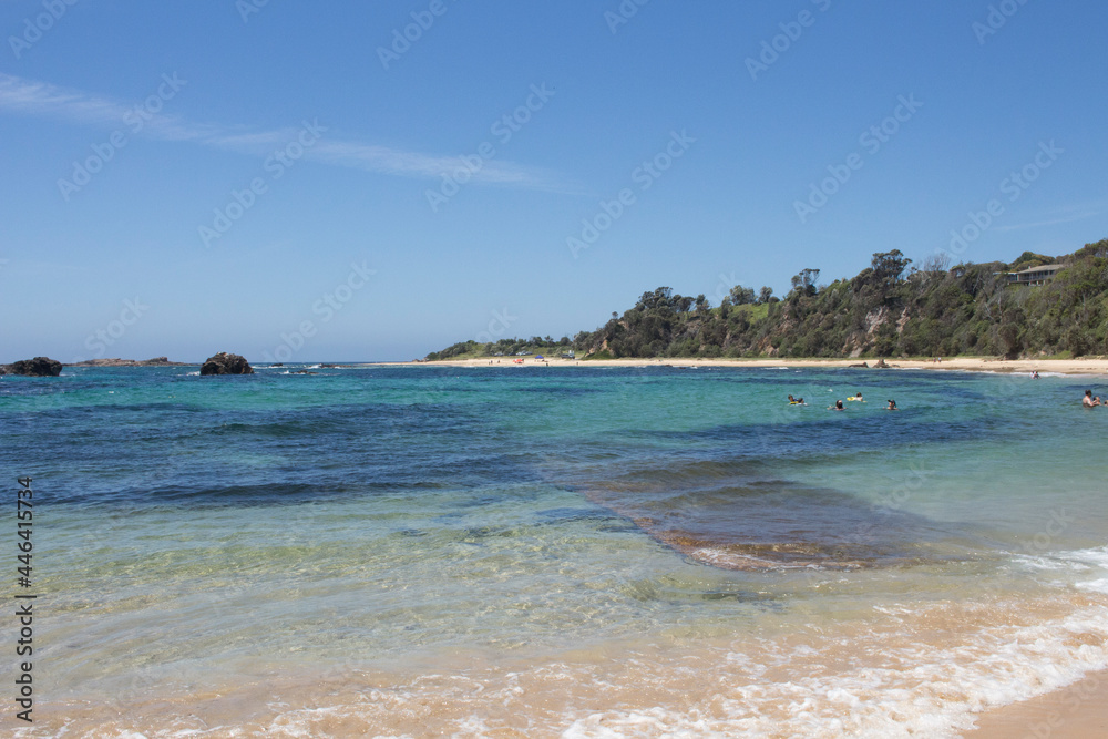 Obraz premium Saphire Coast Inlet