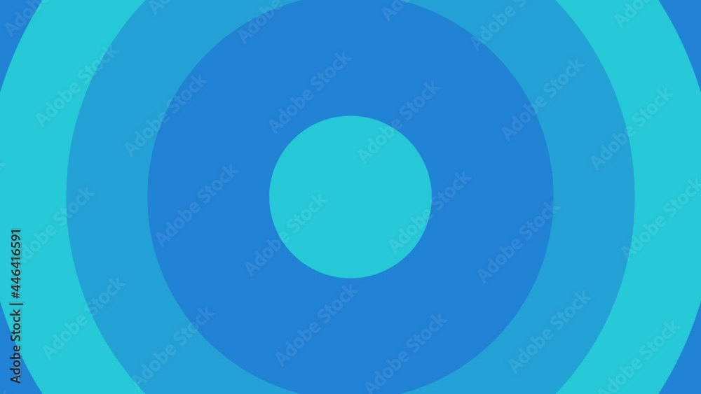 Abstract pattern of circles with the effect of displacement. blue rings motion animation. Abstract background for business presentation and videos. Abstract pattern of circles with the effect of displacement. blue rings motion animation. Abstract background for business presentation and videos.