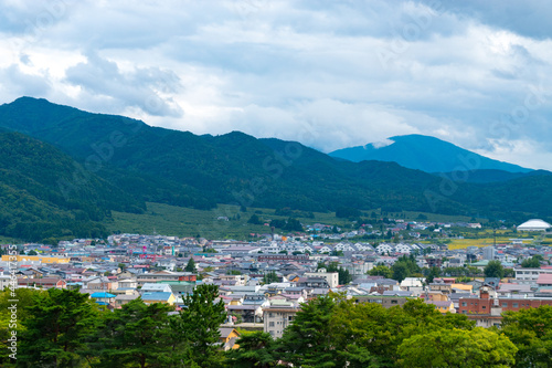 Cityscape in Aizuwakamatsu city  © 4315