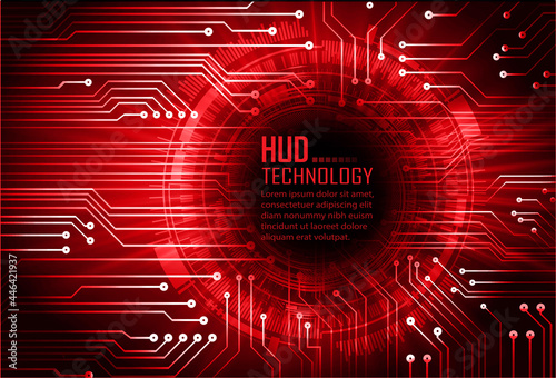 text cyber circuit future technology concept background