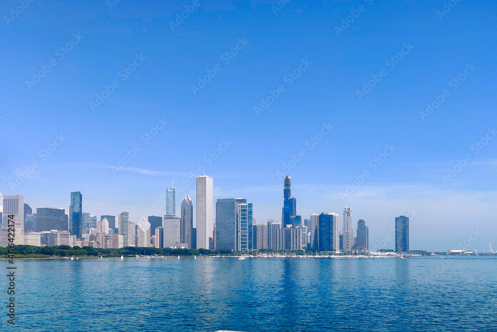 Fototapeta premium city skyline 