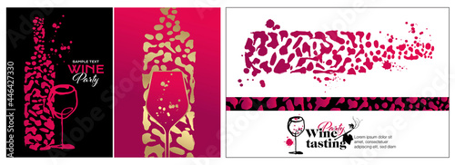 wine-drops-bottle-idea-flyer