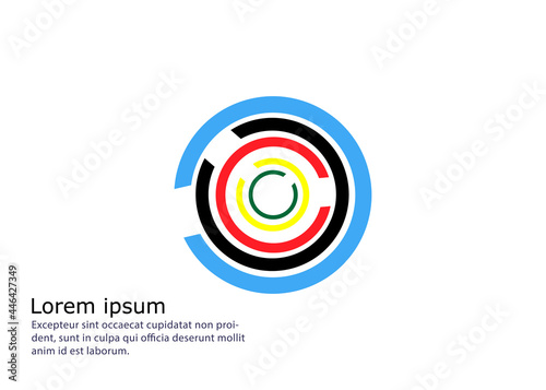 target logo design. Olympic rings