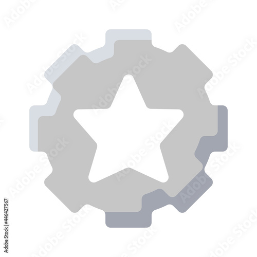 gear with star